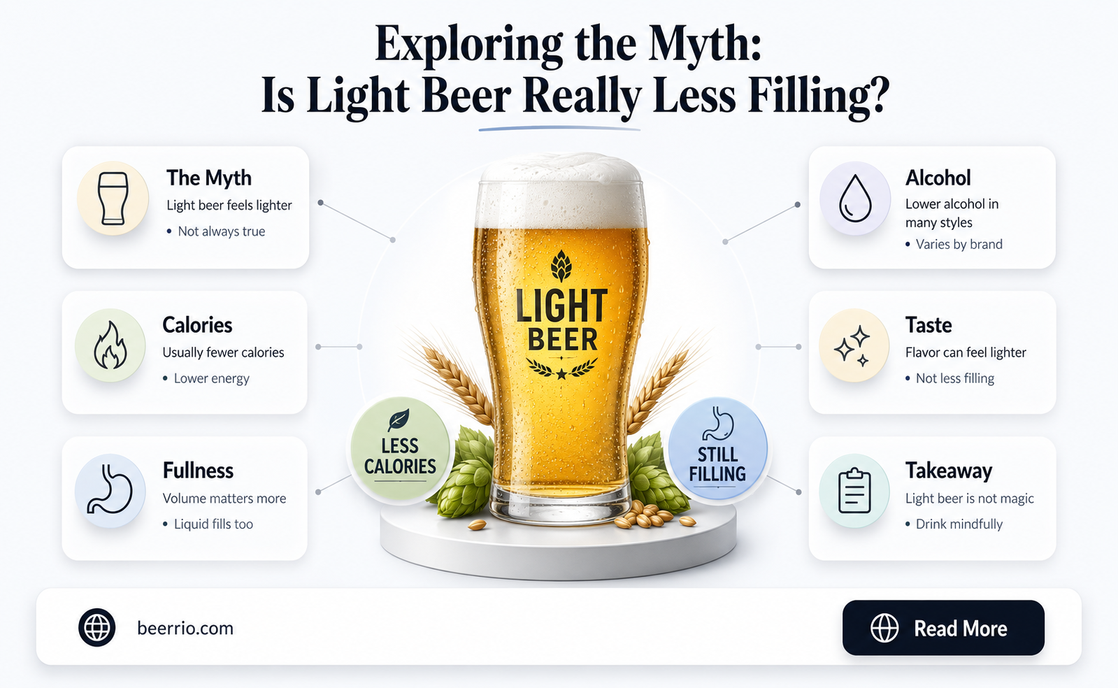 is light beer less filling