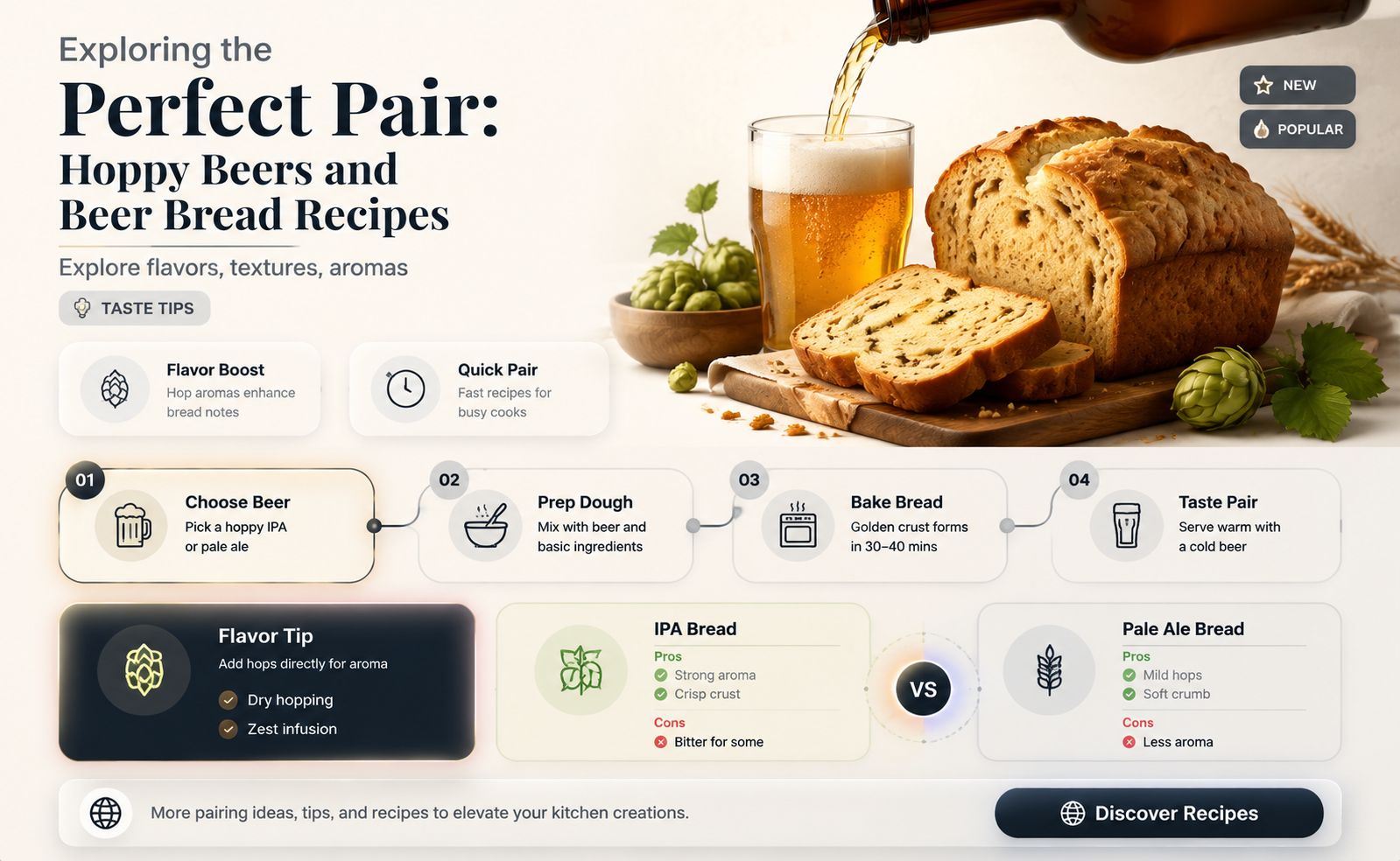 do hoppy beers work well for beer bread