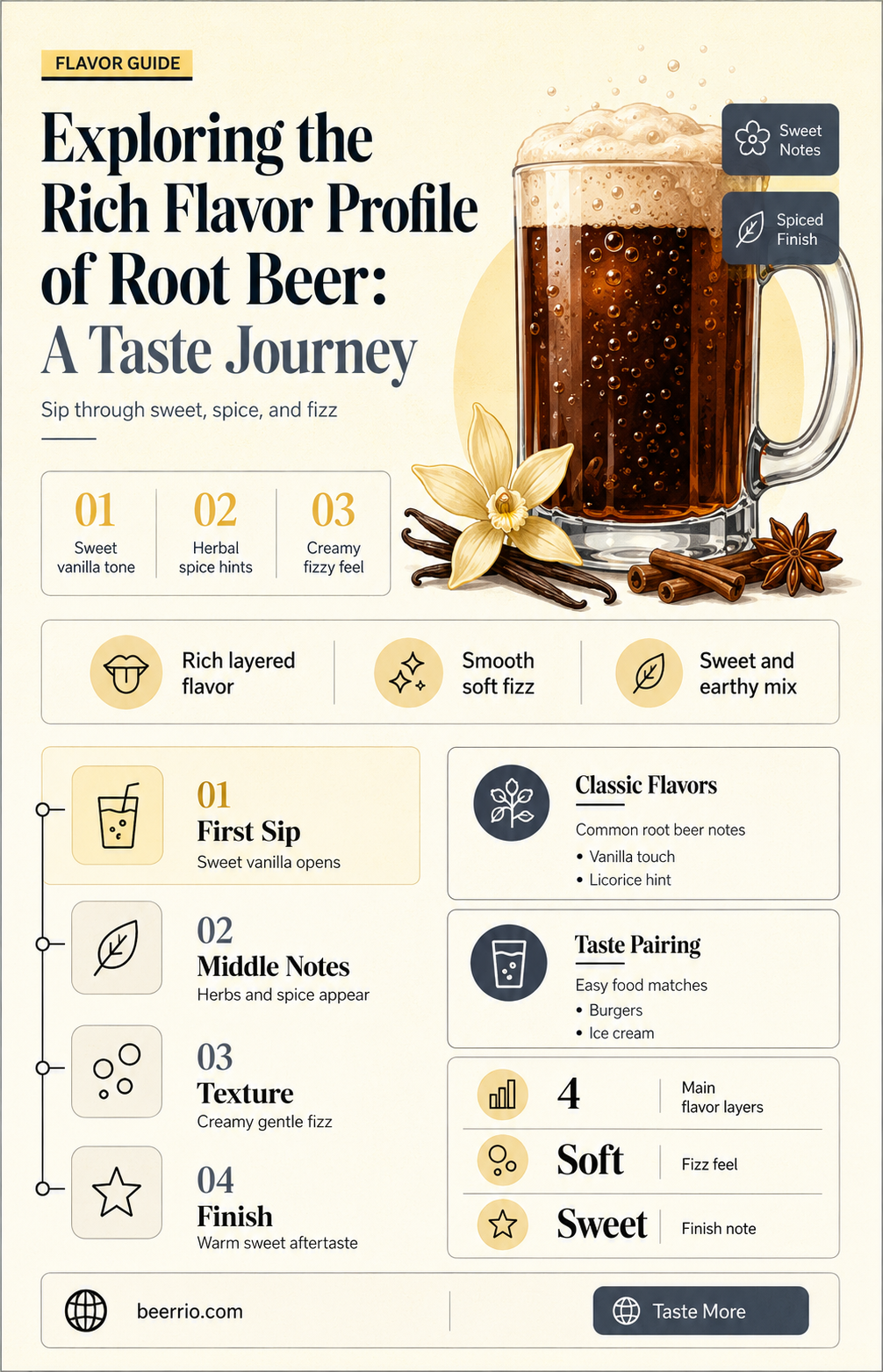 what root beer taste like