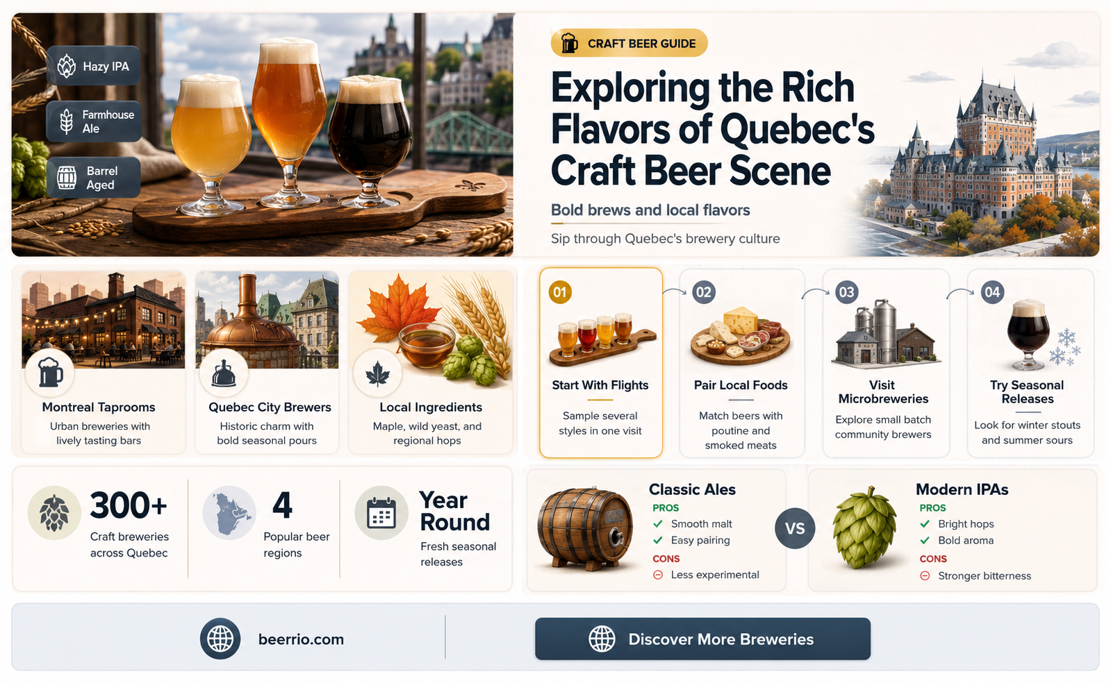 what beer is made in quebec