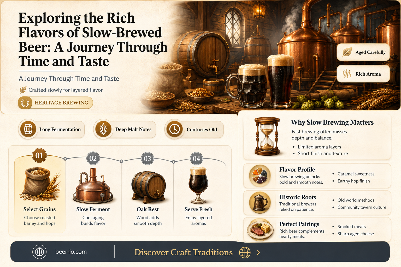 what is slow brewed beer