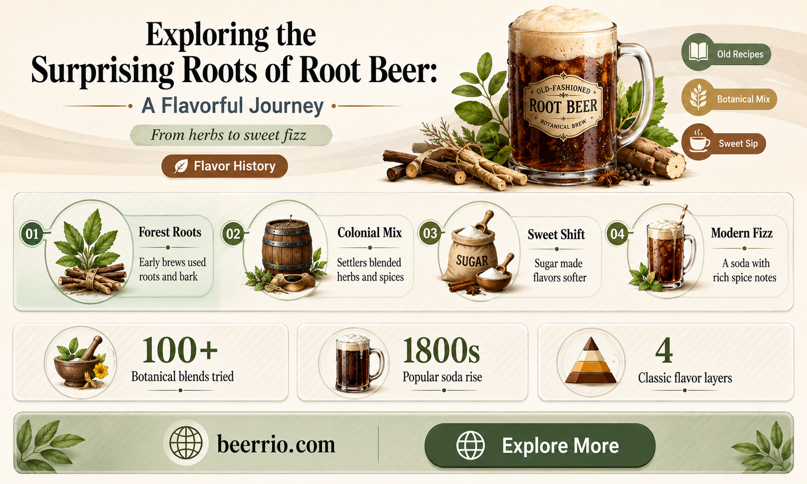 what root do they use for root beer