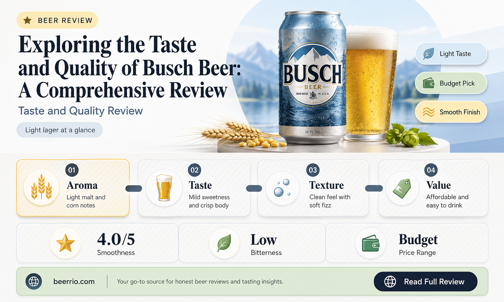 is busch beer good