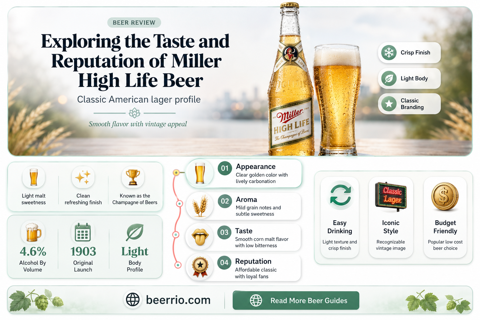is miller high life a good beer