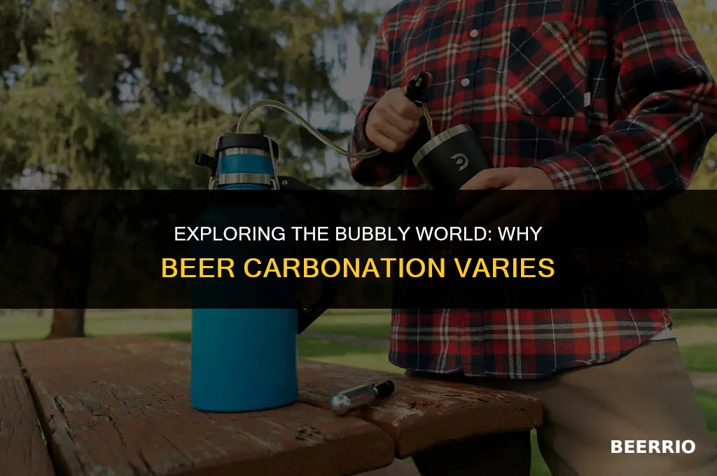 how come beer carbonation different