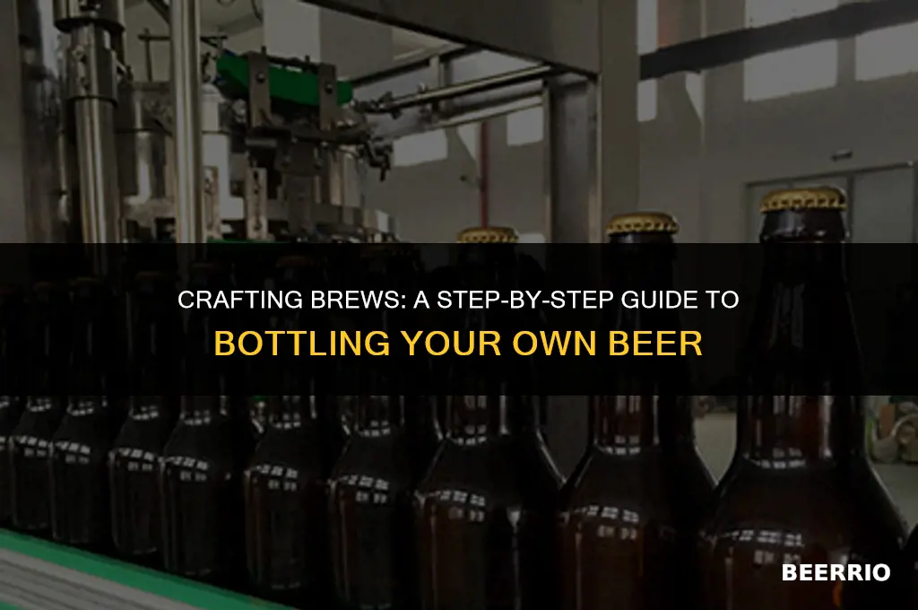how do you bottle beer