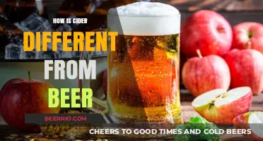 Exploring the Distinctive World of Cider vs. Beer
