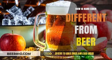 Exploring the Distinctive World of Hard Cider vs. Beer