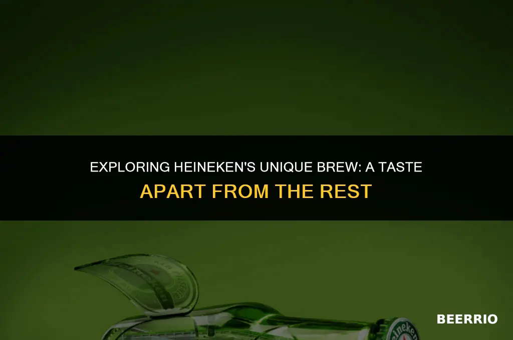 how is heineken different from other beer brands