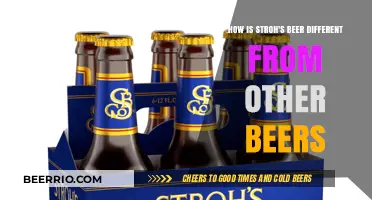 Unveiling the Unique Taste: Stroh's Beer vs. the Rest