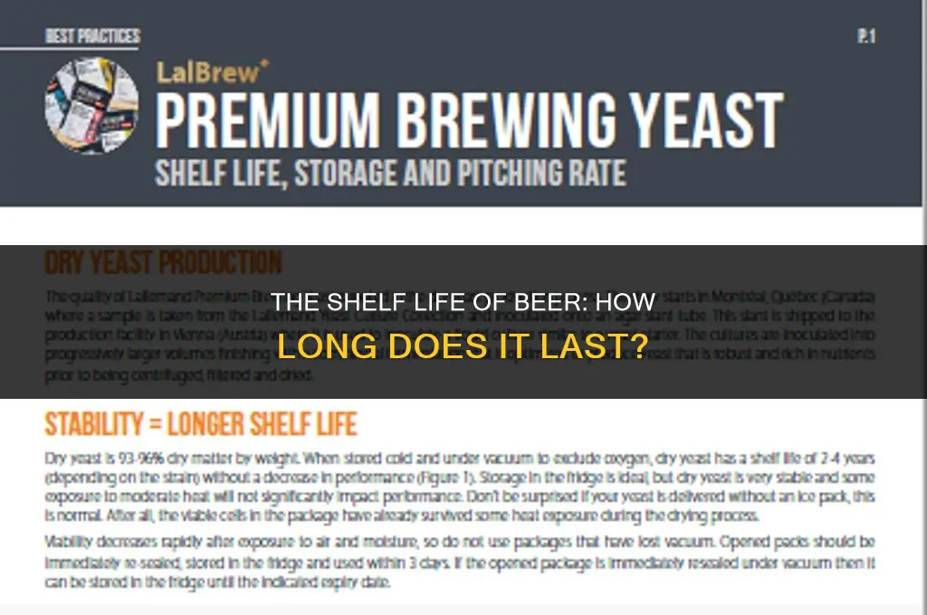 how long does beer last in a bottle