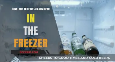 Chill Time: The Ultimate Guide to Freezing Your Beer