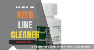 Effective Beer Line Cleaning: Timing and Techniques