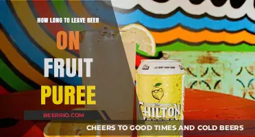 Infusing Fruit Puree with Beer: Timing Tips for Perfect Fermentation