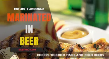 Perfectly Marinated Chicken: The Ideal Beer Soaking Time