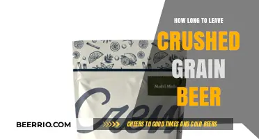 Perfecting the Brew: Optimal Time for Crushed Grain Beer Infusion