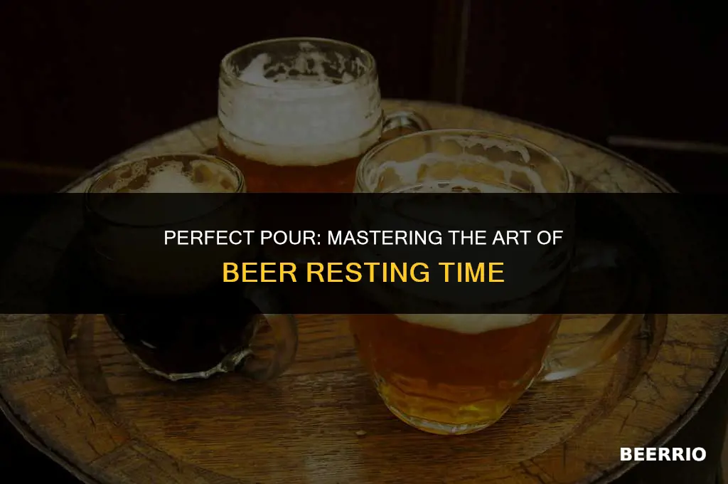 how long to let beer sit