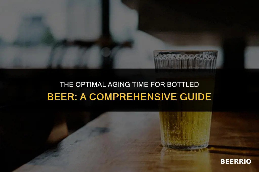 how long to let bottled beer