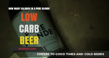 Exploring the Caloric Content of Pure Blonde Low Carb Beer