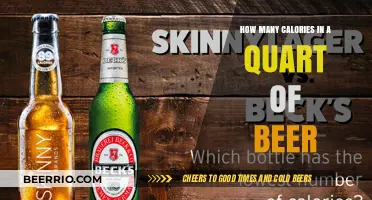 Exploring the Caloric Content of Your Favorite Quart of Beer
