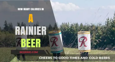 Exploring the Caloric Content of Rainier Beer: A Nutritional Insight