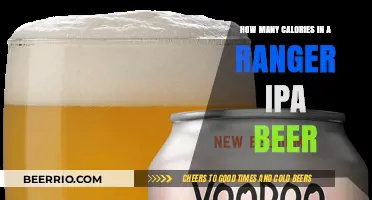 Exploring the Caloric Content of Ranger IPA Beer