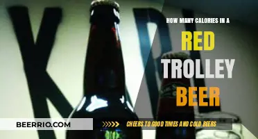 Exploring the Caloric Content of Red Trolley Beer