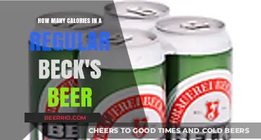 Exploring the Caloric Content of a Classic Beck's Beer