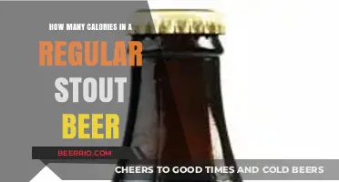 Exploring the Caloric Content of a Classic Stout Beer