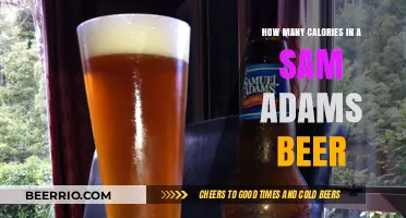 Unveiling the Caloric Content of Sam Adams Beer: A Nutritional Insight