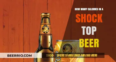 Unveiling the Caloric Secrets of Shock Top Beer