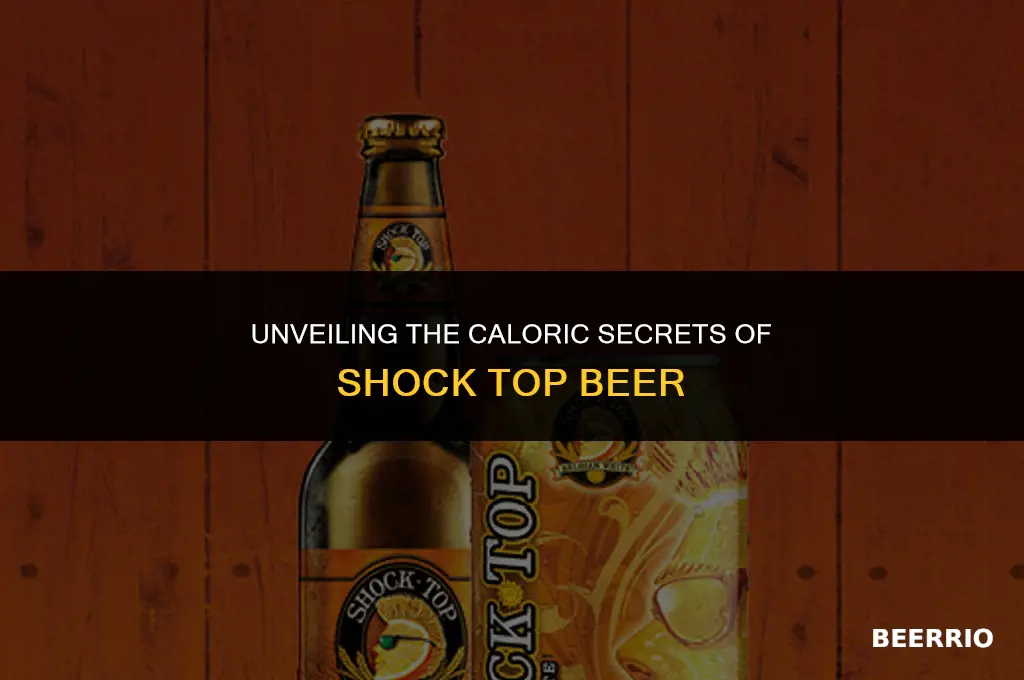 how many calories in a shock top beer
