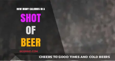 Unveiling the Caloric Secrets of Your Favorite Beer Shots