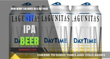 Unveiling the Caloric Secrets of a Six-Pack of IPA Beer