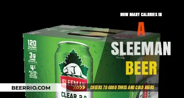 Exploring the Caloric Content of Sleeman Beer: A Nutritional Insight