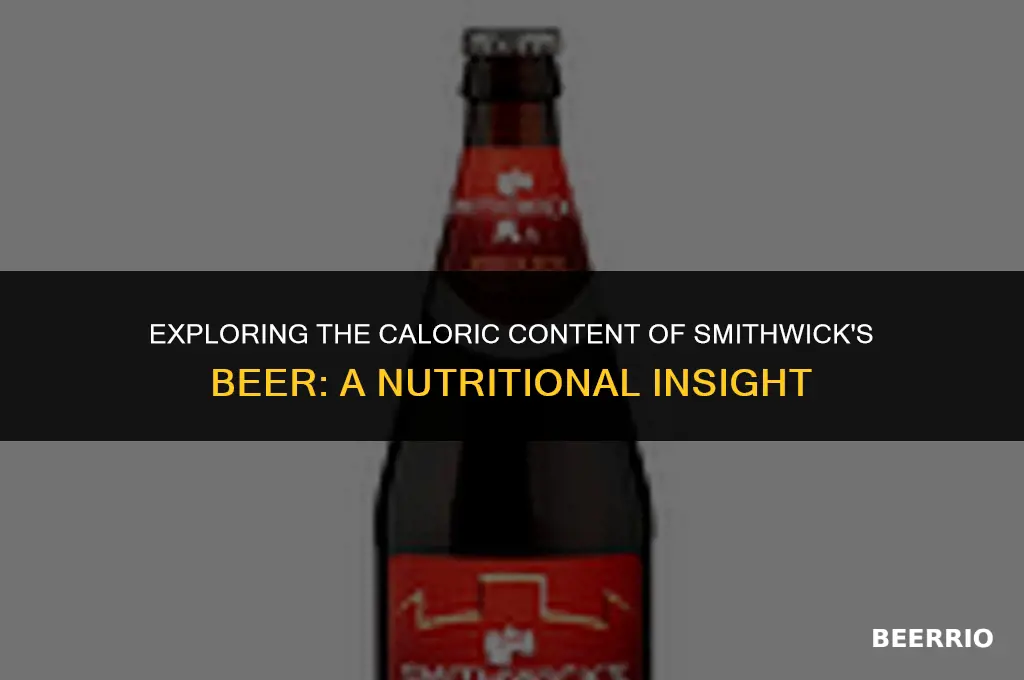 how many calories in a smithwicks beer