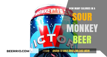 Unveiling the Caloric Secrets of Sour Monkey Beer: A Nutritional Insight