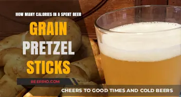 Unveiling the Caloric Secrets of Spent Beer Grain Pretzel Sticks