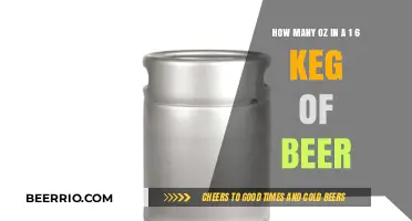 Unlocking the Mystery: How Many Ounces Lurk in a 1/6 Keg of Beer?