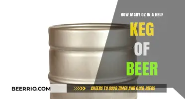 Understanding Beer Measurements: Half Keg Volume in Ounces