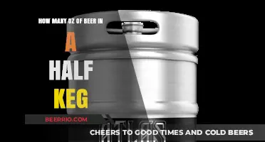 Half Keg Beer Capacity: How Many Ounces Are in a Half Keg?