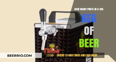 Unlocking the Secrets: How Many Pints Lurk in a 30L Keg of Beer?