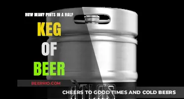 Unlocking the Secrets: How Many Pints Lurk in a Half Keg of Beer?