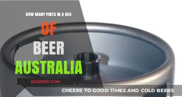 Exploring the Volume: Pints in an Australian Beer Keg