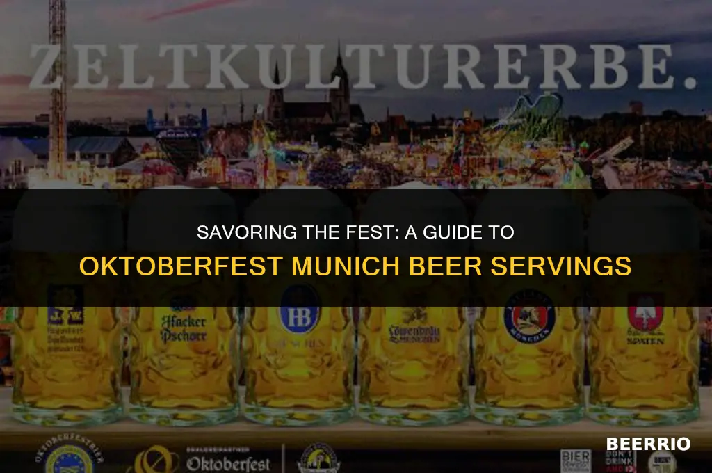 how many servings are in an oktoberfest munich beer