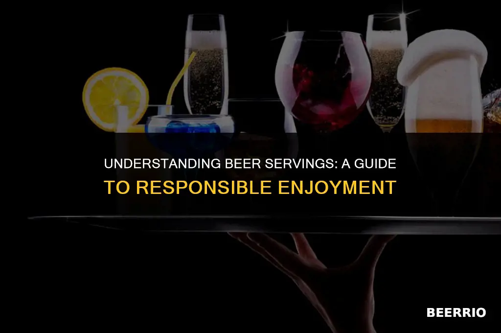 how many servings in beer