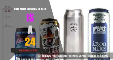 Understanding Beer Servings: How Many in a 24?