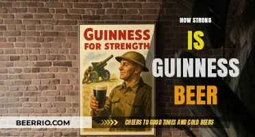 Exploring the Richness: How Strong is Guinness Beer?