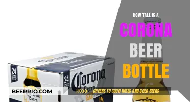 Exploring the Height of a Corona Beer Bottle: A Quick Guide