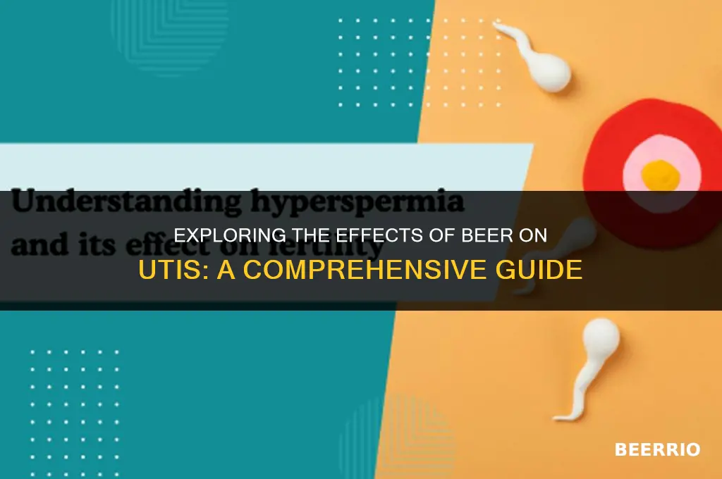 is beer good for a uti